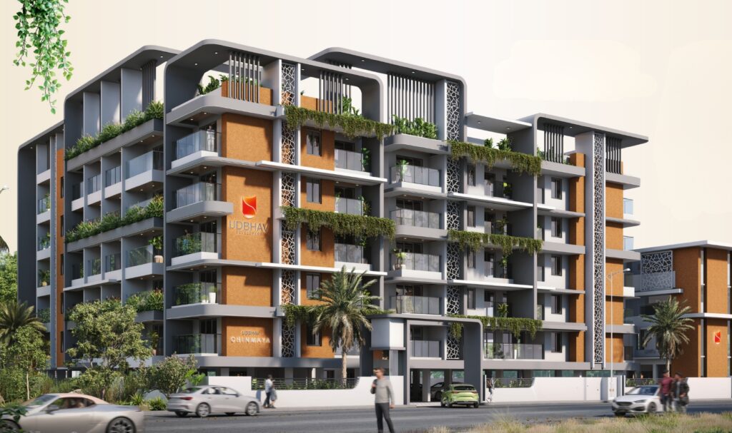 Modern living room interior representing a first home purchase at Udbhav Chinmaya apartments in Kadri Mangaluru.