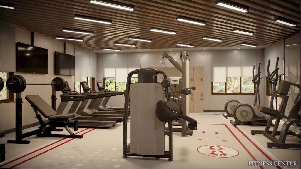 gym inside chinmaya apartment