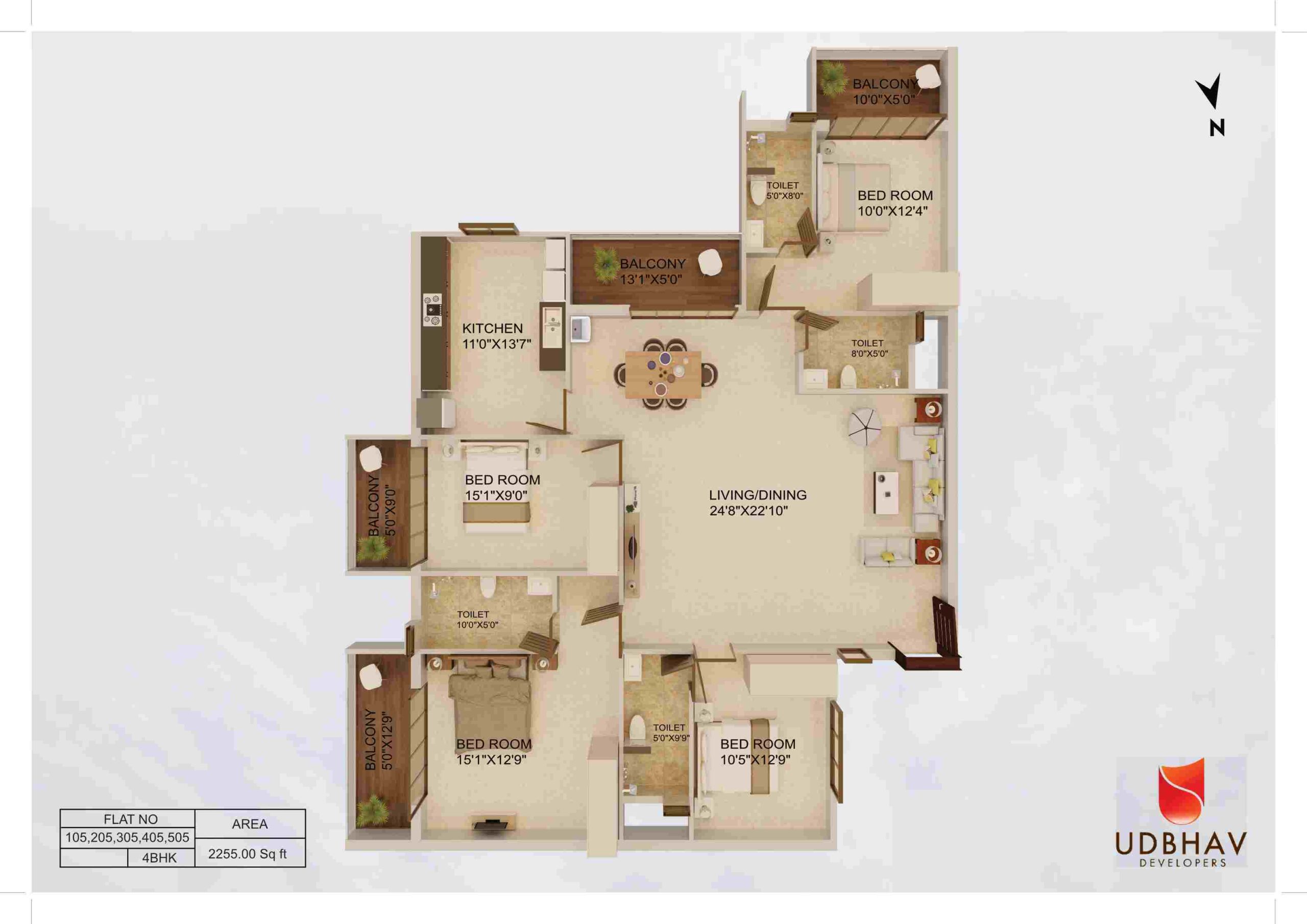4 BHK
