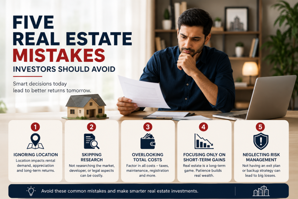 five-real-estate-mistakes-investors-should-avoid