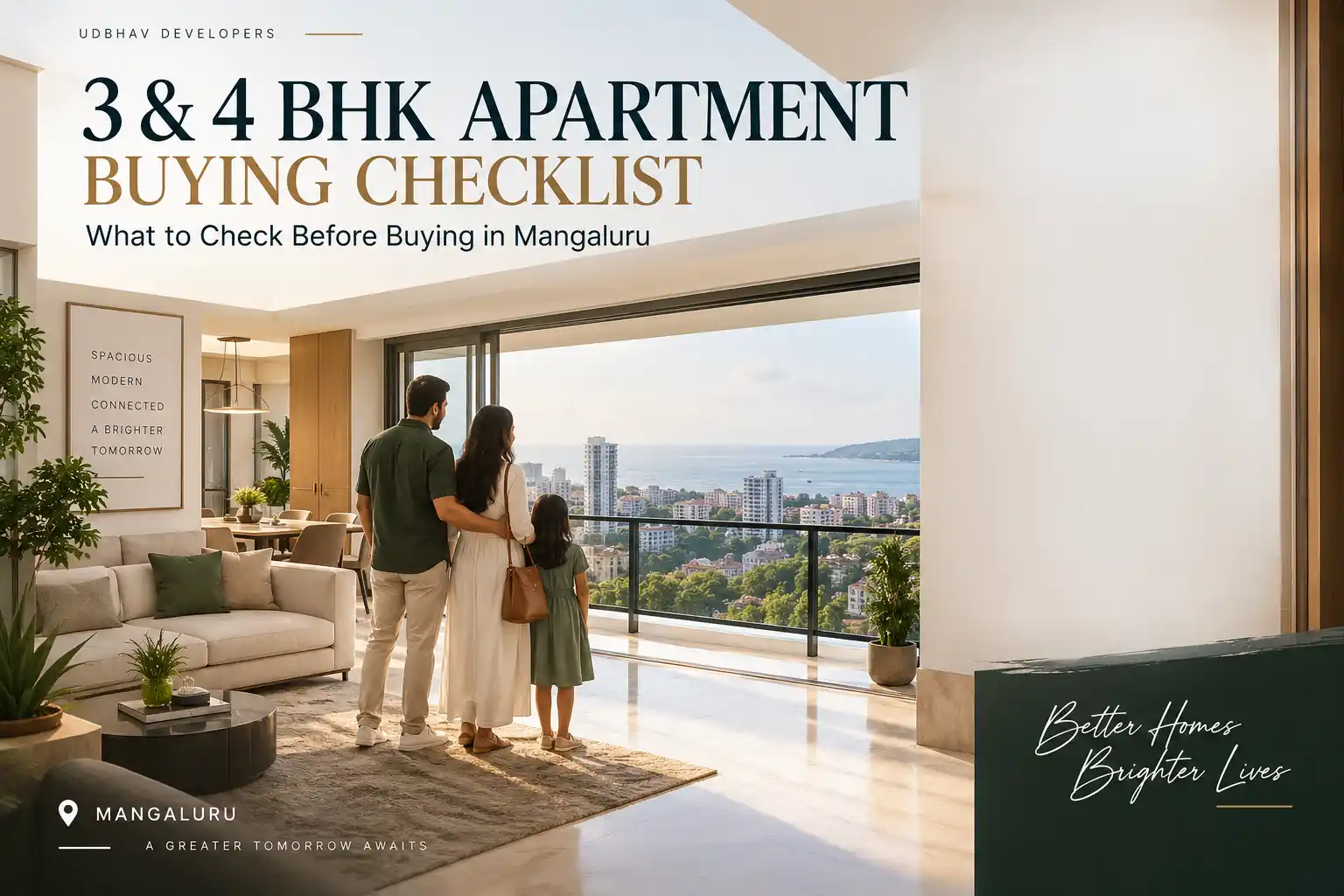 What to Check Before Buying a 3 or 4 BHK Apartment in Mangaluru