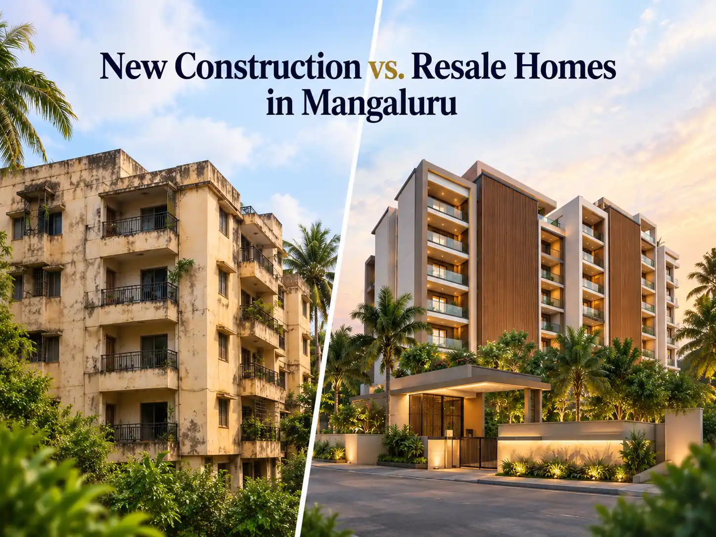 Discover the Benefits of New Construction vs. Resale Homes in Mangaluru