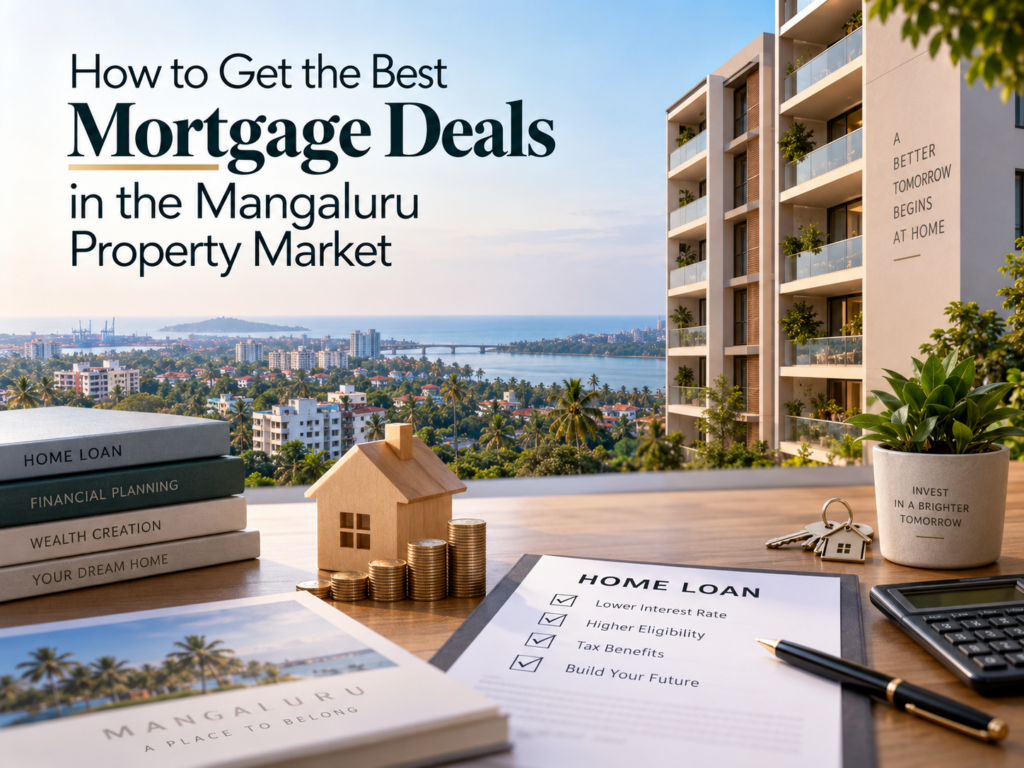 Securing the best mortgage deals and home loan rates for residential property in Kadri Mangaluru.