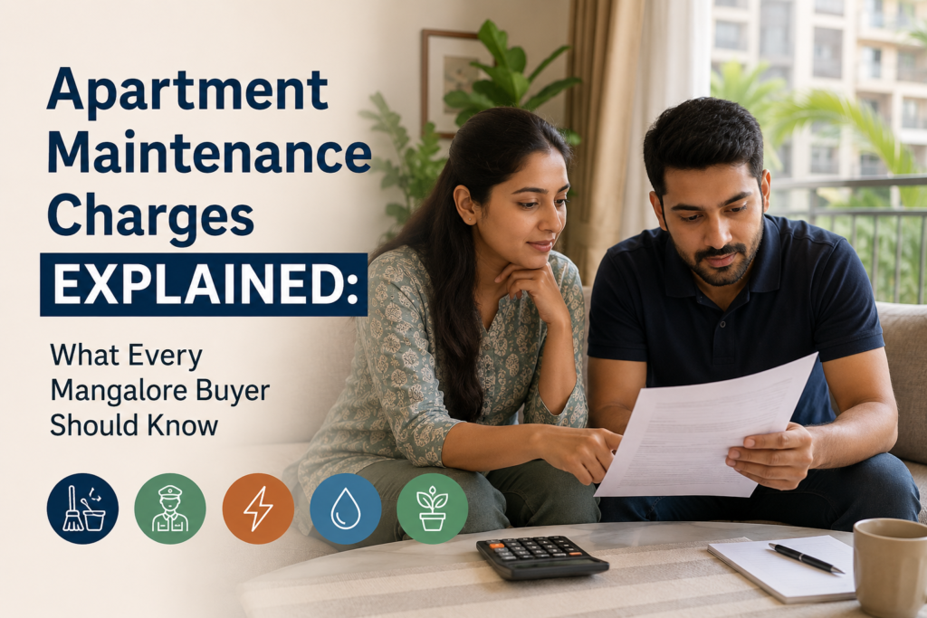 Apartment Maintenance Charges Explained: What Every Mangalore Buyer Should Know