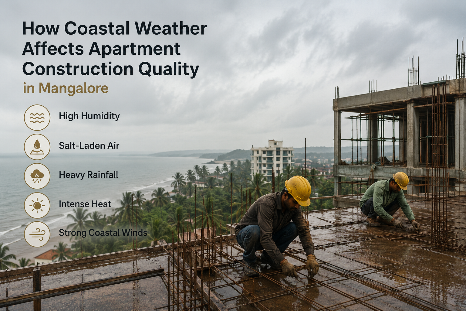 How Coastal Weather Affects Apartment Construction Quality in Mangalore
