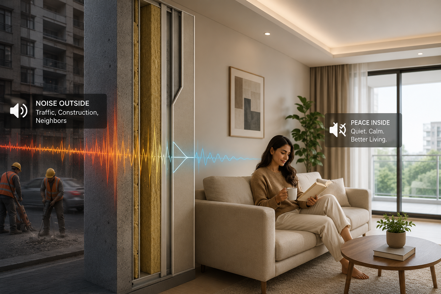 How Soundproofing Improves Apartment Living Experience