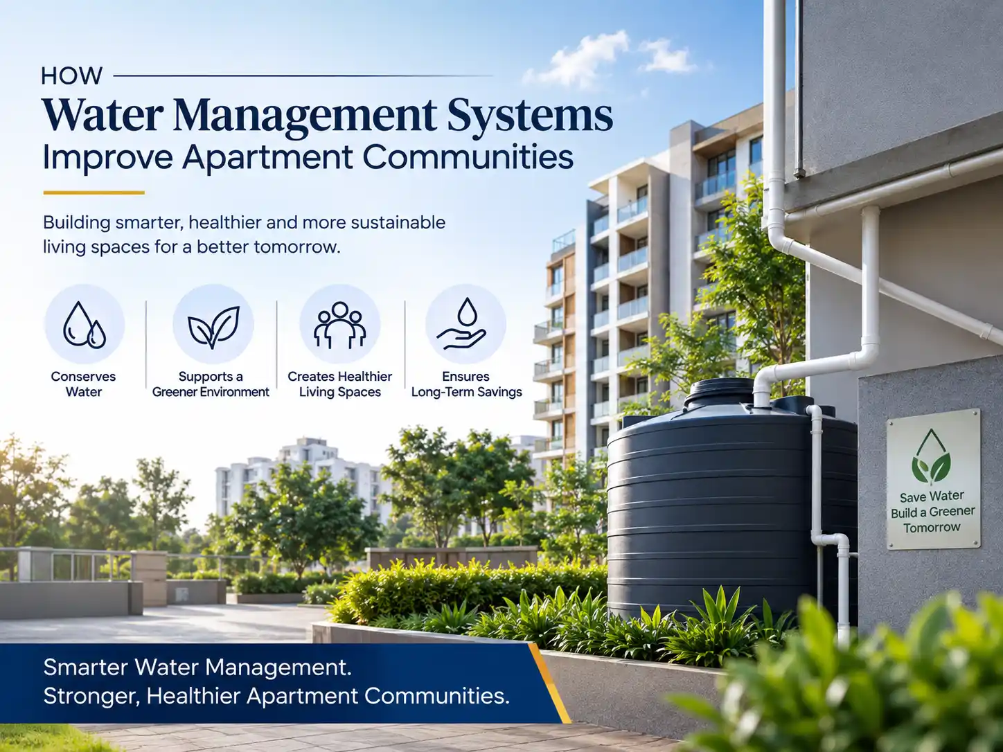 How Water Management Systems Improve Apartment Communities